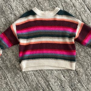 women’s multicolor sweater